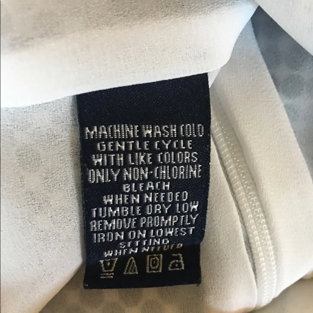Jones‎ Wear Ribbon Trimmed Polyester Skirt